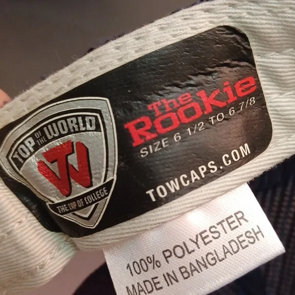 NWT Notre Dame Top of the World YOUTH hat. - Picture 5 of 5